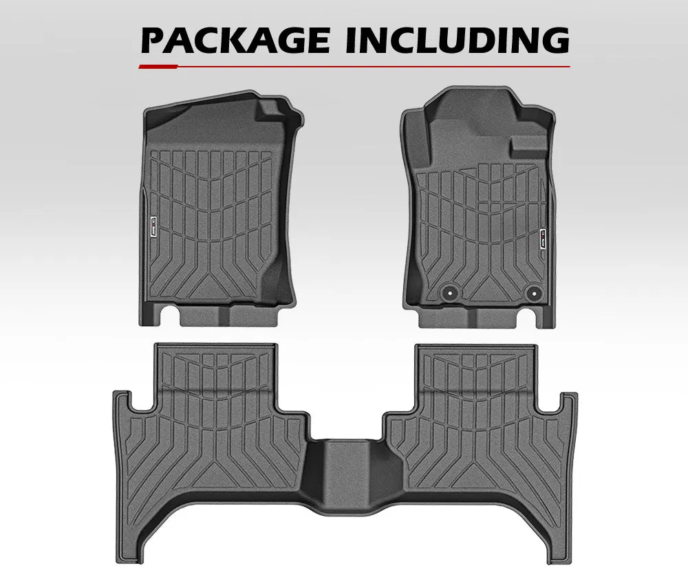 3D TPE Car Floor Mats for Mitsubishi Triton MQ 2015-2018