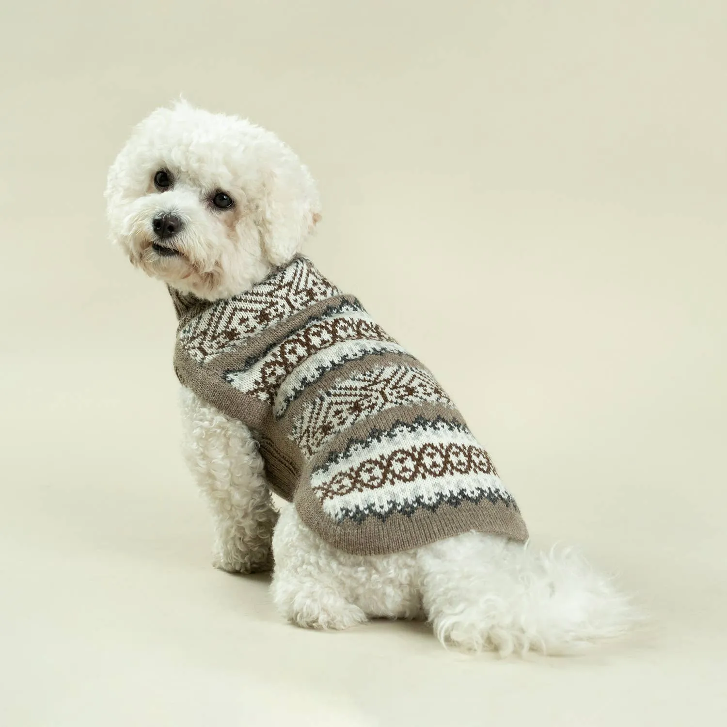 Alqo Wasi | Echoes - Peruvian Alpaca Dog Jumper