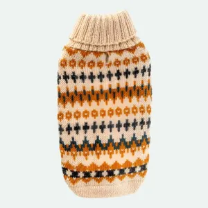 Alqo Wasi | Golden Dreams - Peruvian Alpaca Dog Jumper