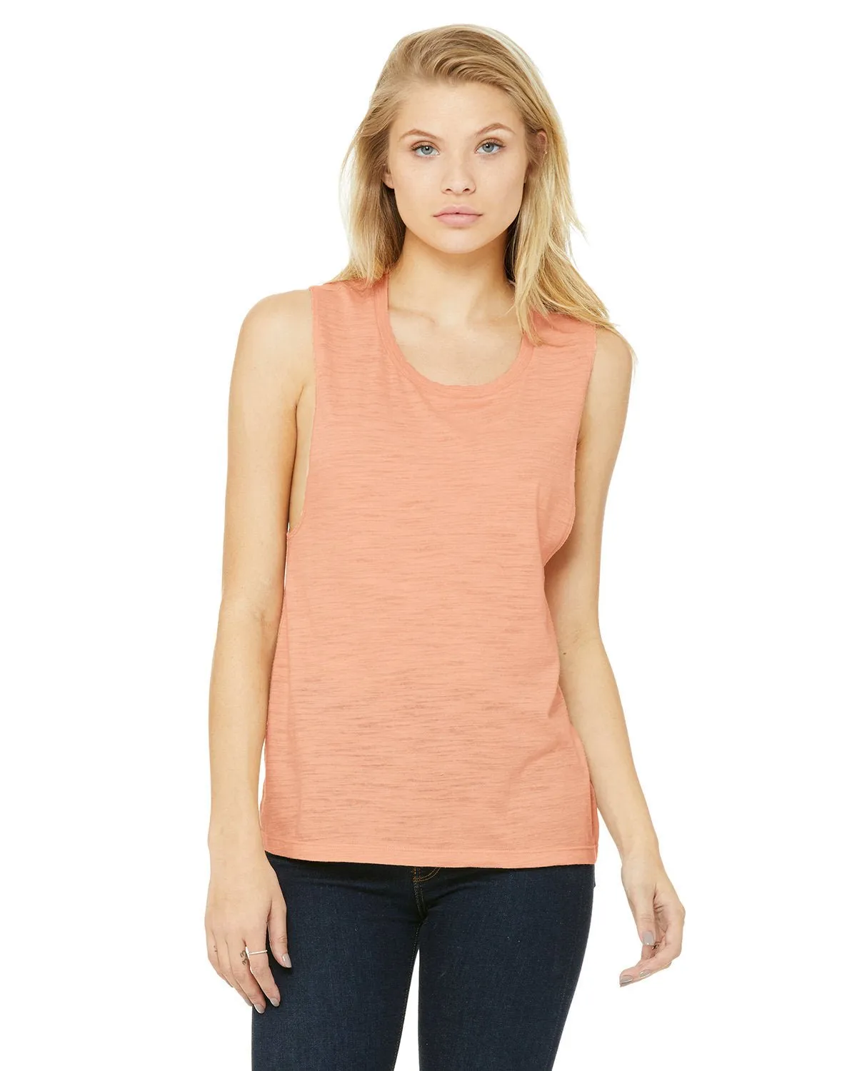 B8803-Bella   Canvas-PEACH SLUB