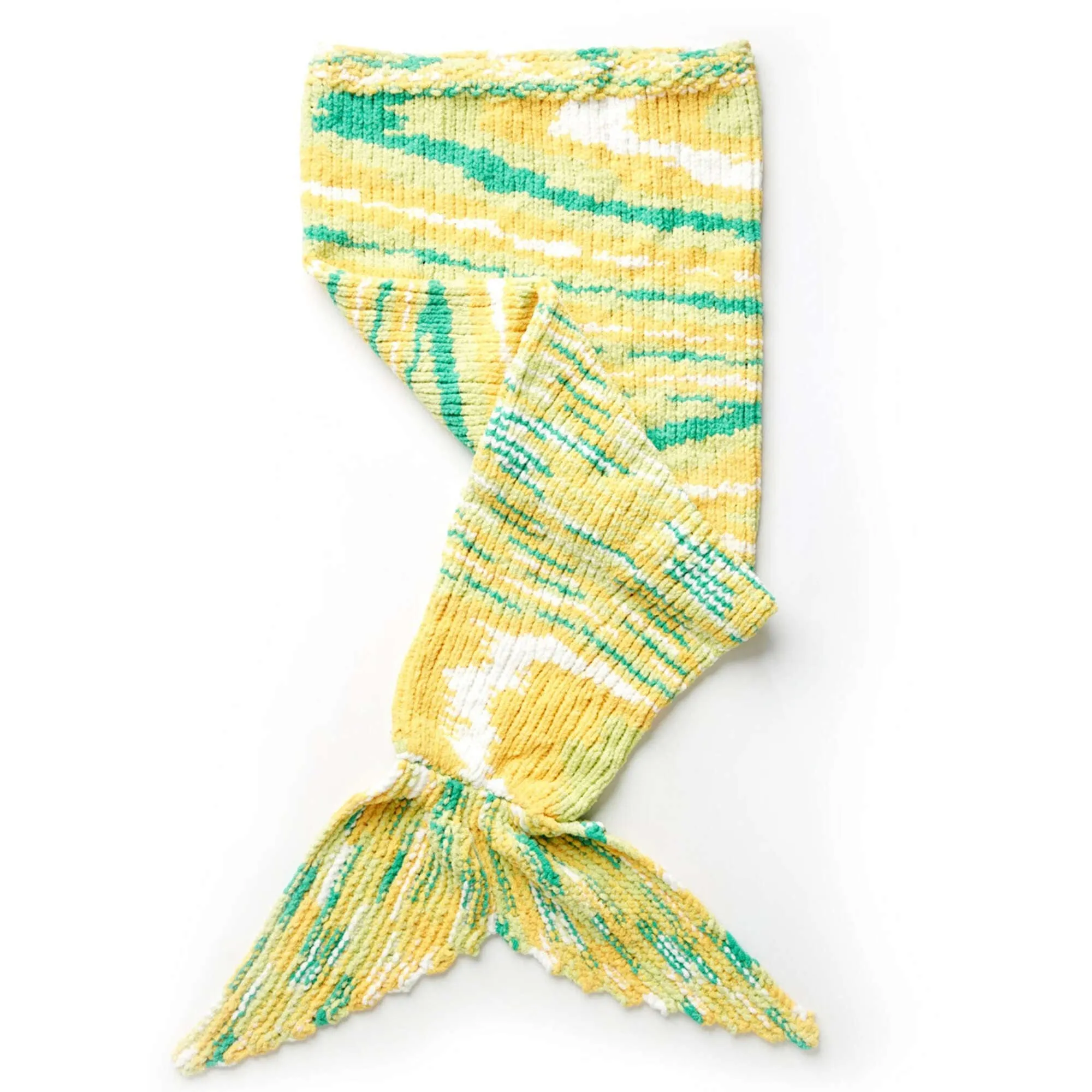 Bernat Knit Mermaid Snuggle Sack