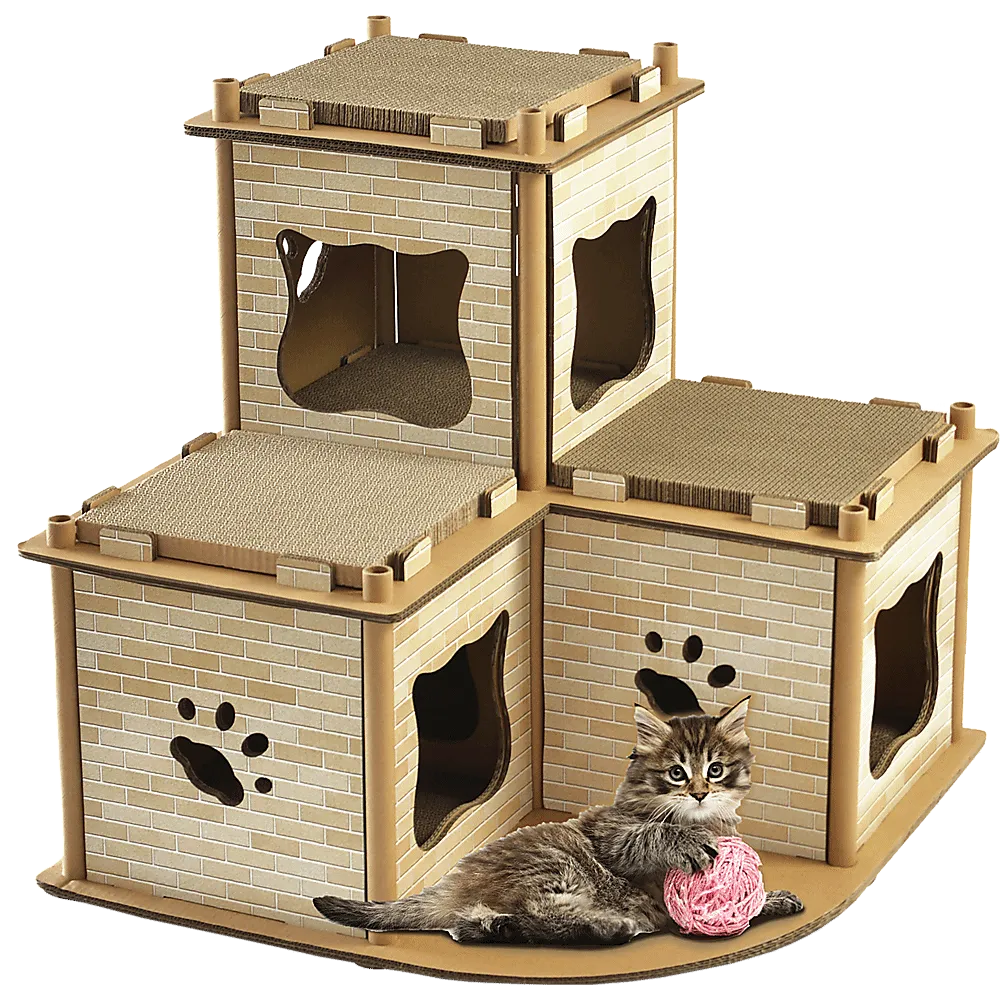 Cat Tree House