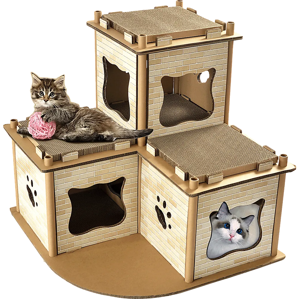 Cat Tree House