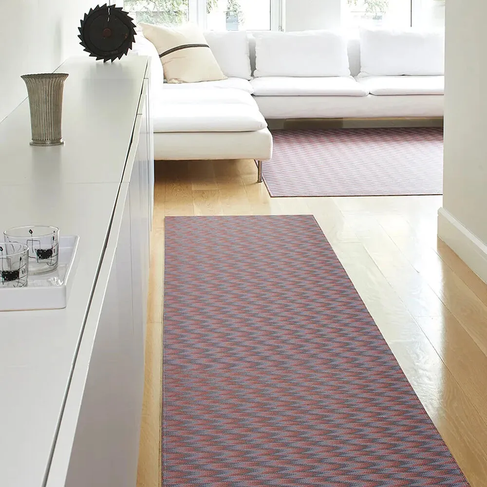 chilewich | woven floor runner 76x269cm (30x106") | flare sunrise