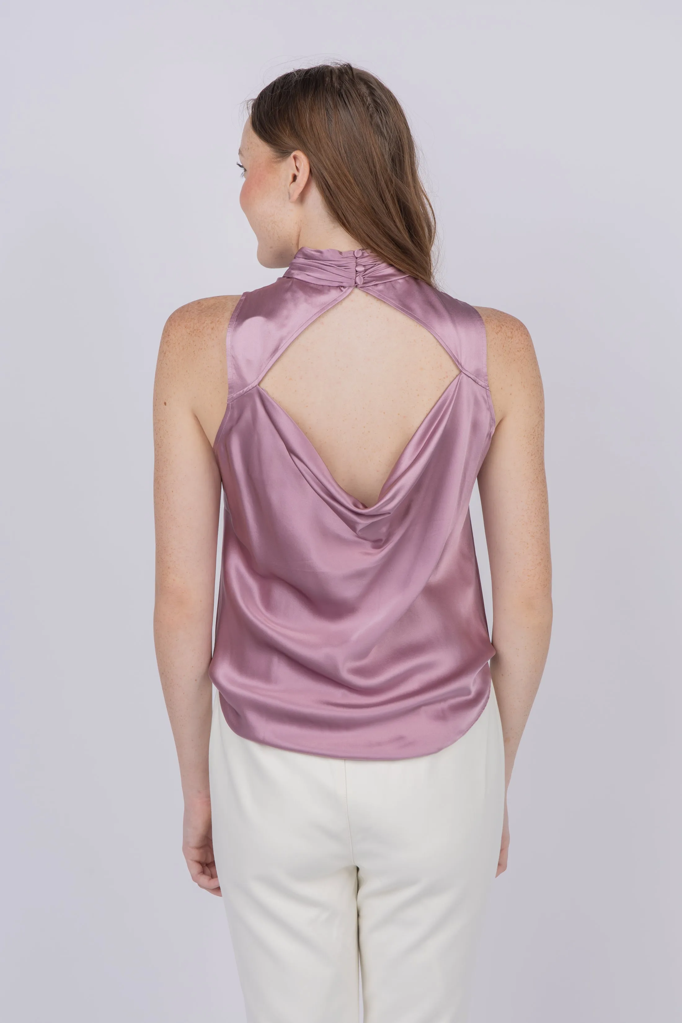 Cinq a Sept Jaylee Top in Warm Mauve