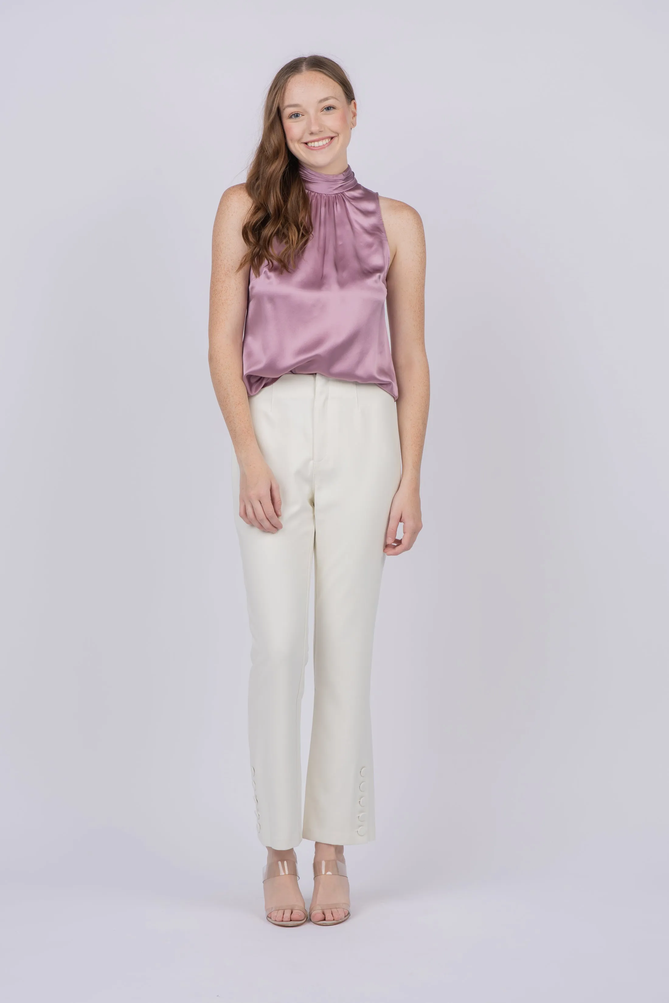 Cinq a Sept Jaylee Top in Warm Mauve