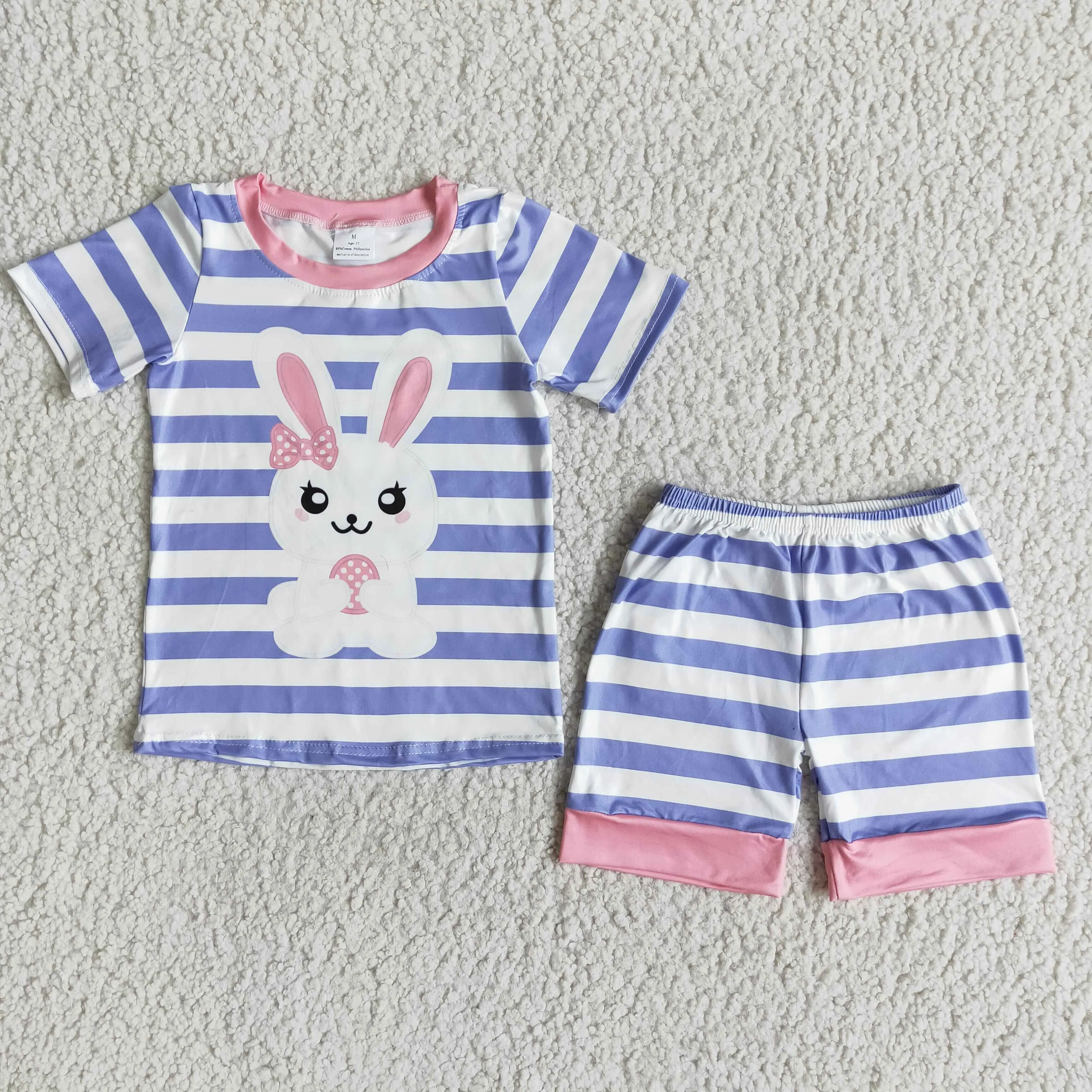 Easter Kids Sibling Pajamas Boys Girls Sleepwear Sets E7-17