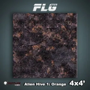 FLG Mats: Alien Hive World-Orange 4x4’ Southern Assault Mark Down