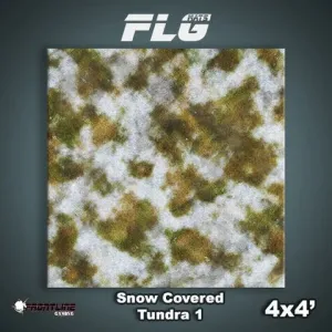 FLG Mats: Snow Covered Tundra 1 4x4’ Southern Assault Mark Down