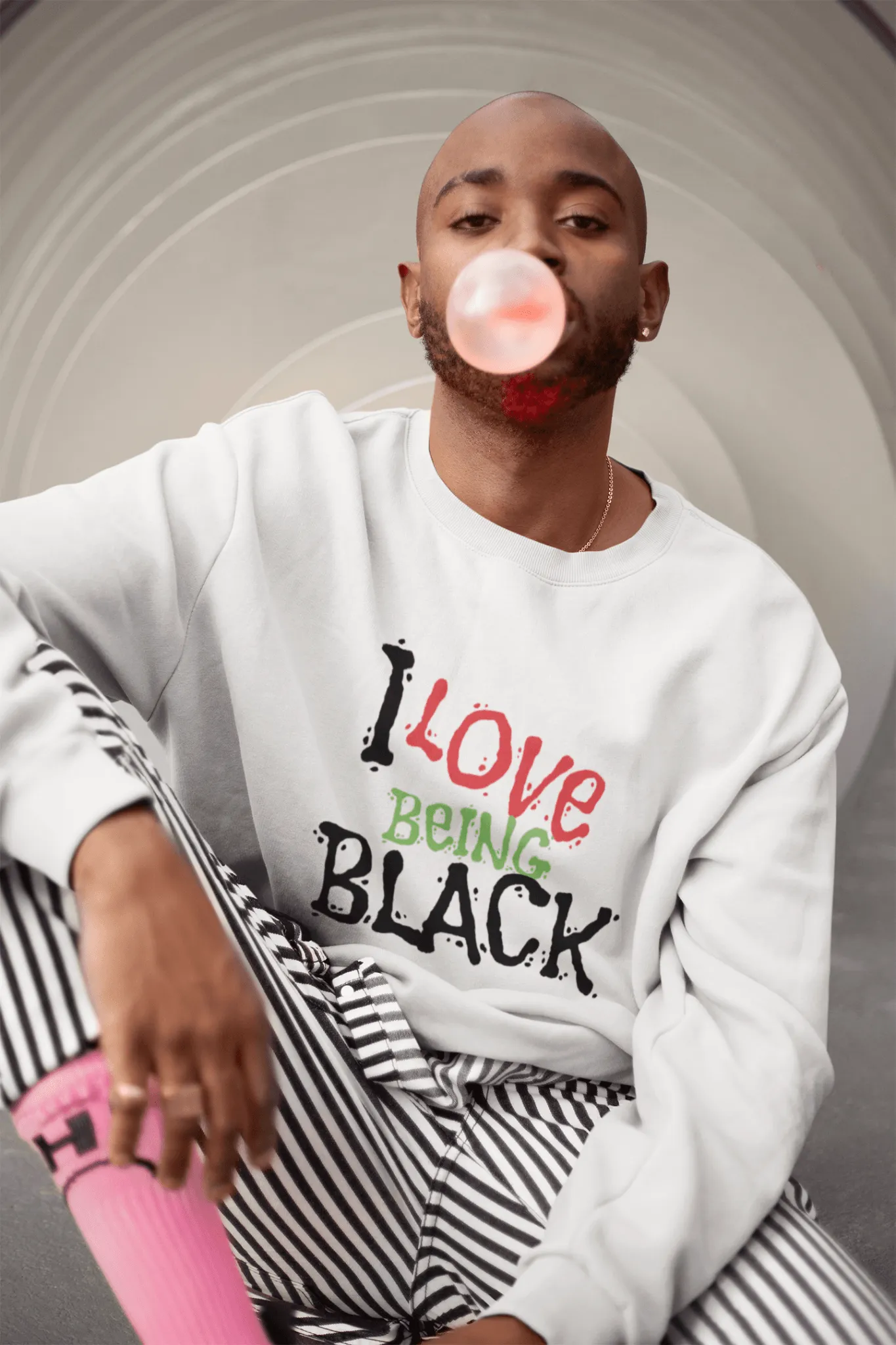 I Love Being Black (Flavors) Unisex Sweatshirt