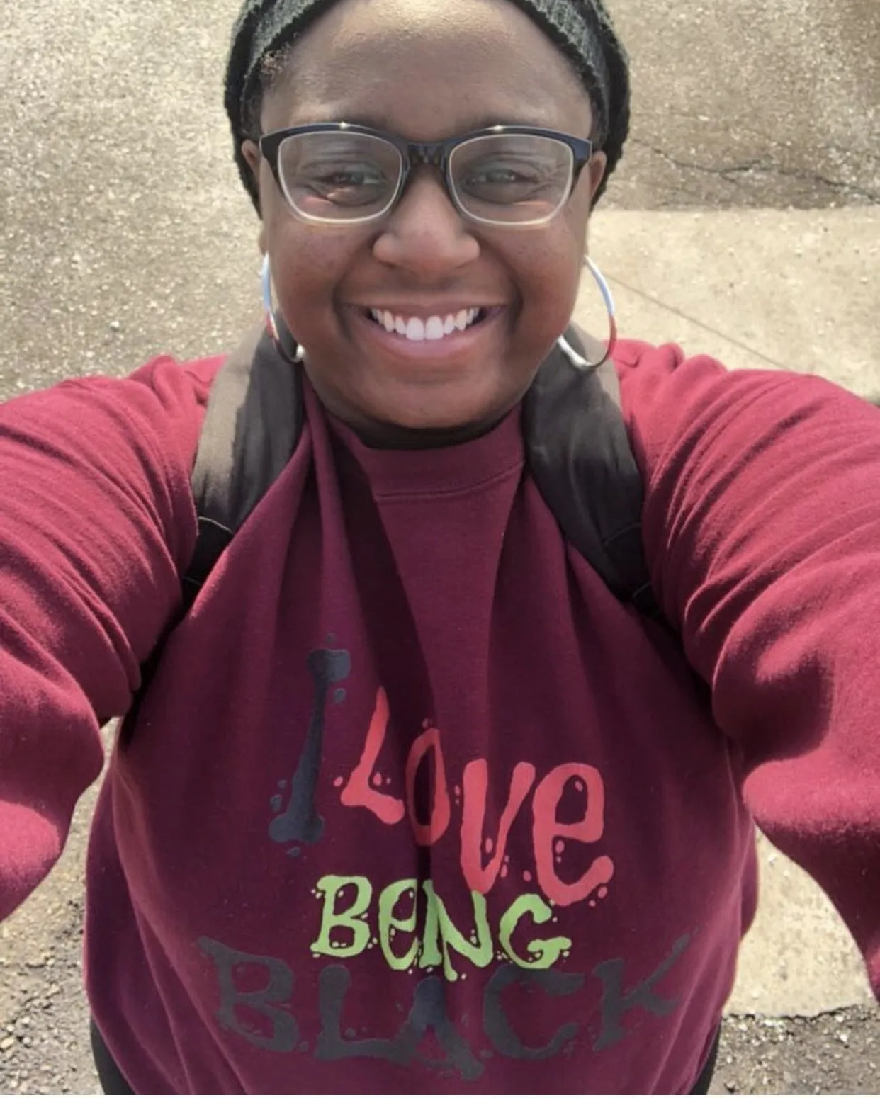 I Love Being Black (Flavors) Unisex Sweatshirt