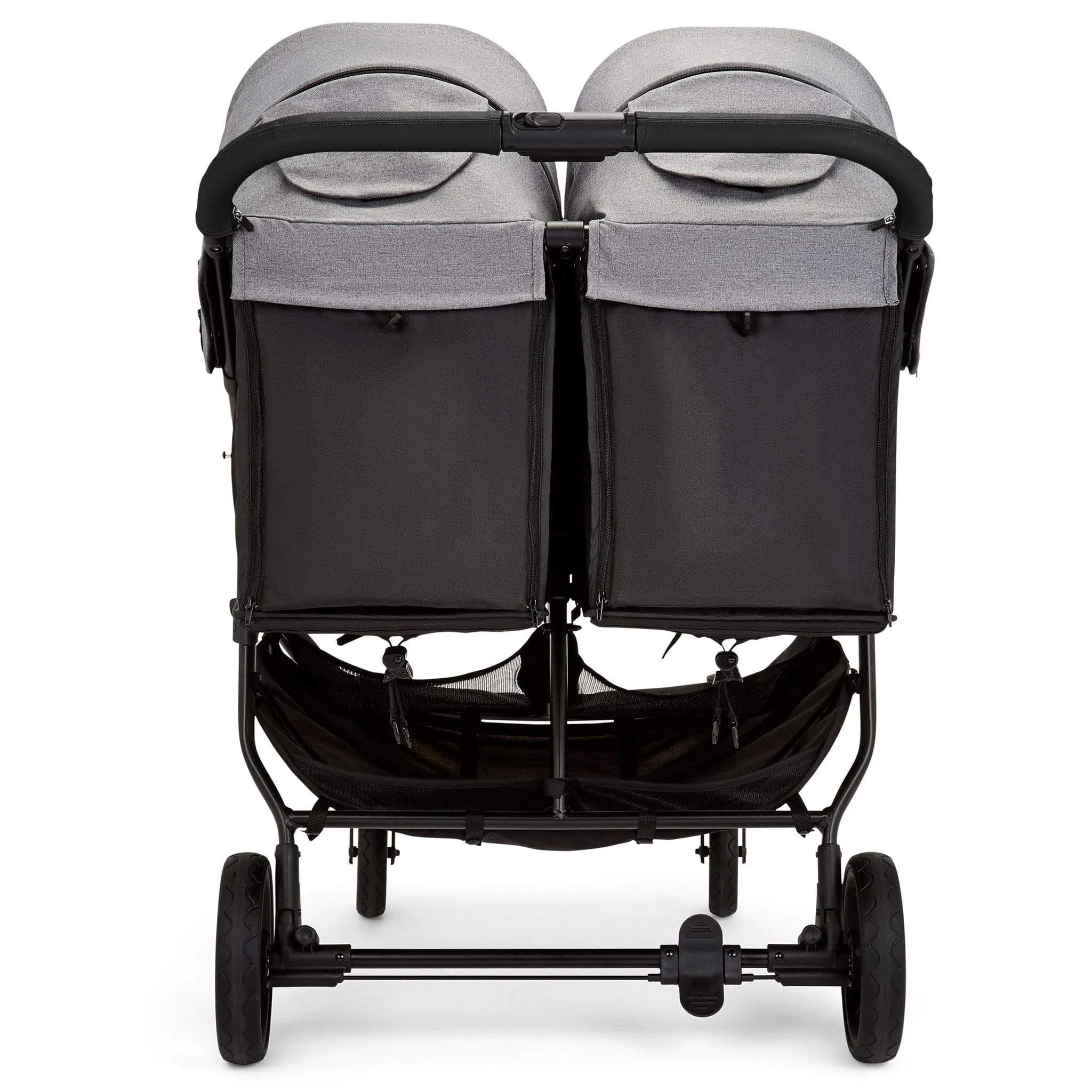 Ickle Bubba Venus Max Double Stroller Black/Space Grey/Black