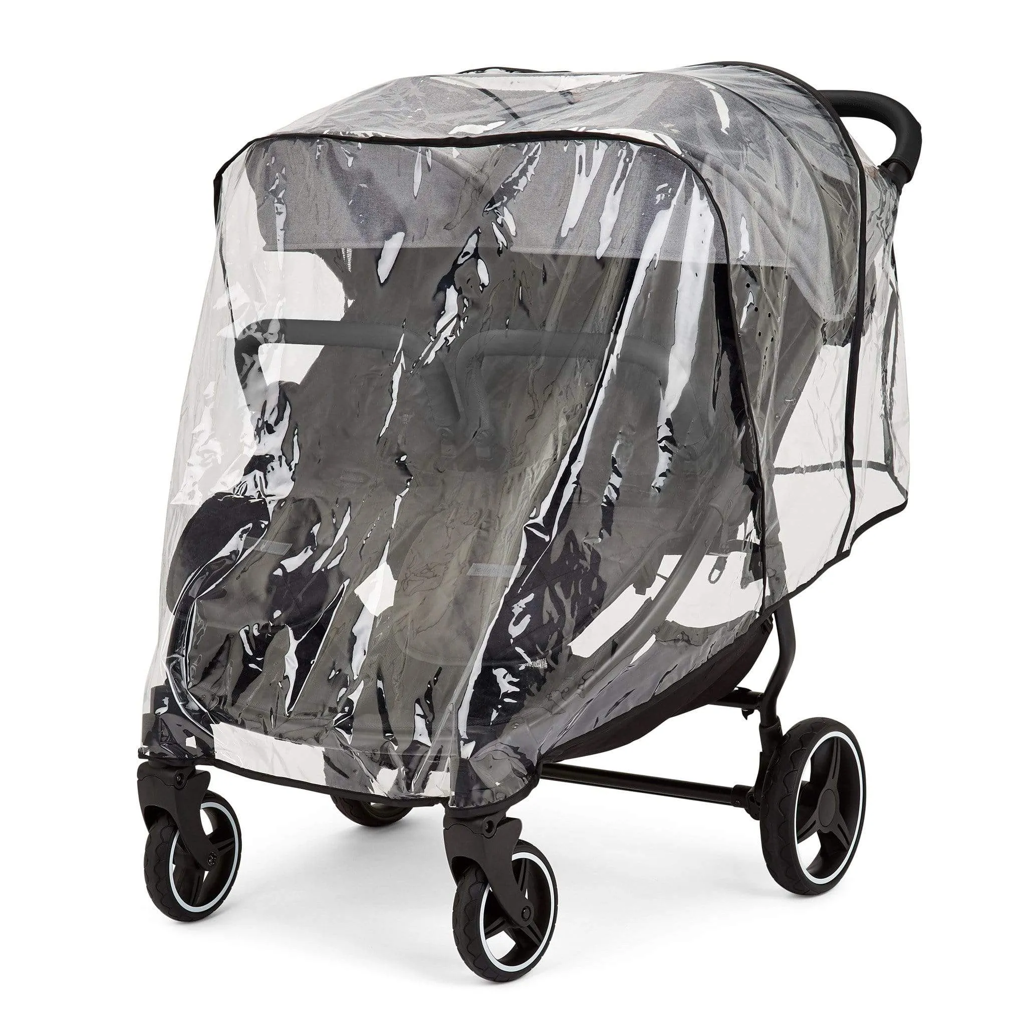 Ickle Bubba Venus Max Double Stroller Black/Space Grey/Black