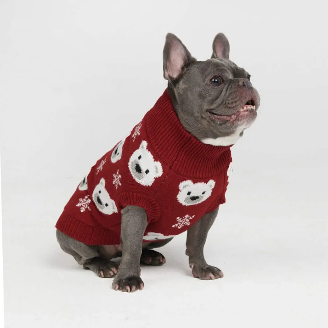 Knit Dog Sweater Prints