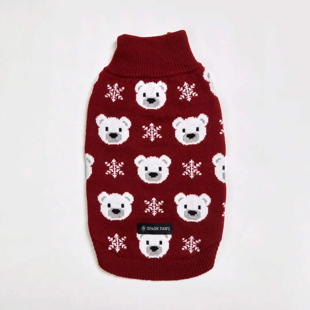 Knit Dog Sweater Prints