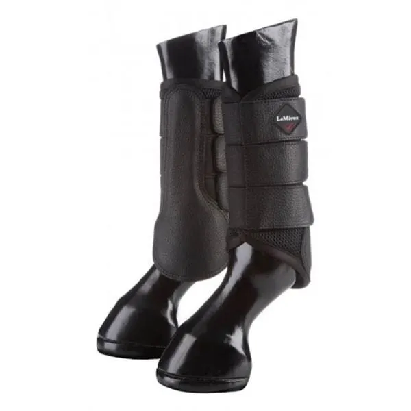 LeMieux Prosport Mesh Brushing Boots - Black