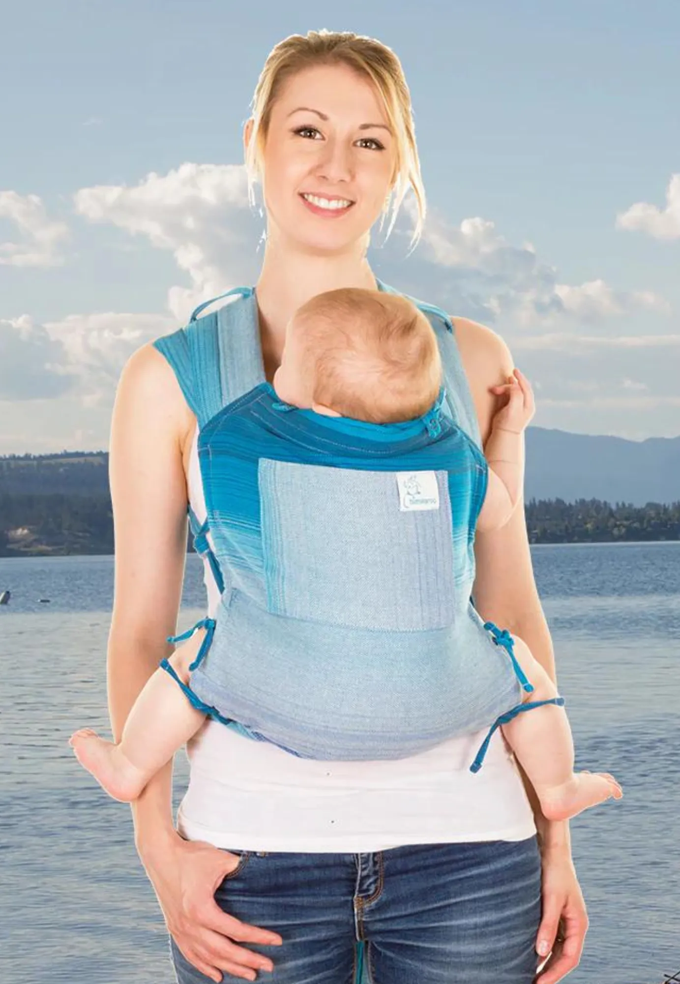 Mei Tai MAX Adjustable Hybrid Infant Carrier for All Ages by Chimpäroo