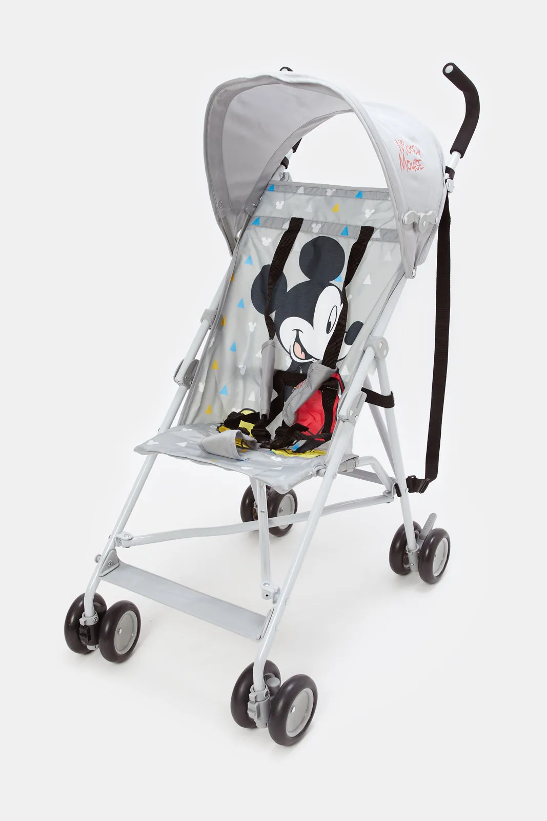 Newborn Assorted Mickey Printed Baby Buggy