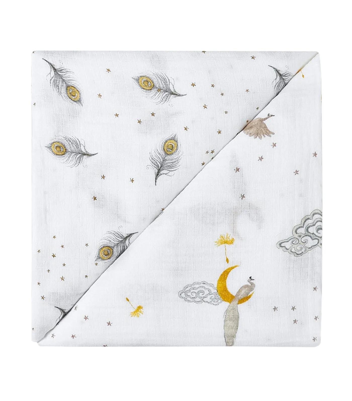 Organic Muslin Snug Blanket (Reversible)