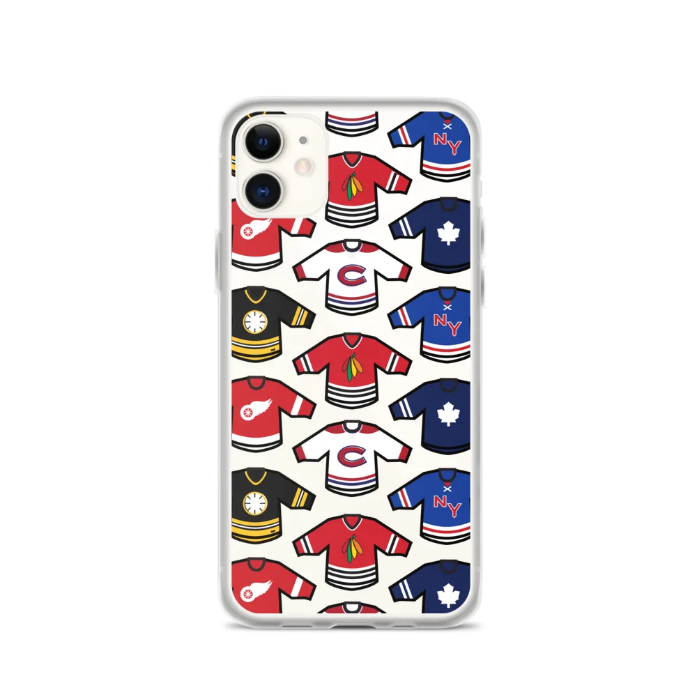 Original Six Mini-Jerseys Phone Case