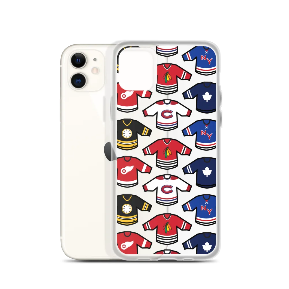 Original Six Mini-Jerseys Phone Case