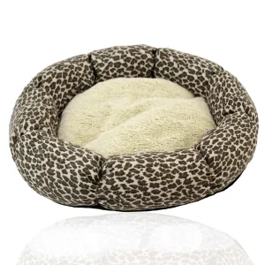 Pawpourri Monsoon Flower Donut Bed for Dogs and Cats