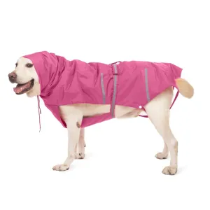 PetWale Reflective Raincoat for Dogs (Pink)