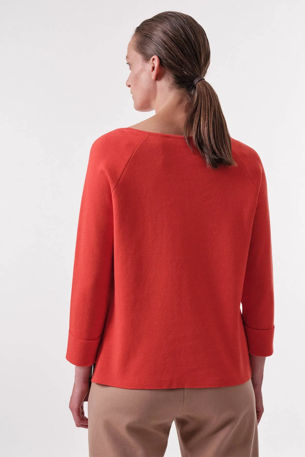 Punto Milano Sweater Red LANIUS