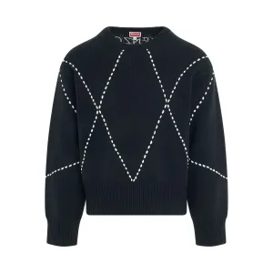 Sashiko Stitch Knitwear