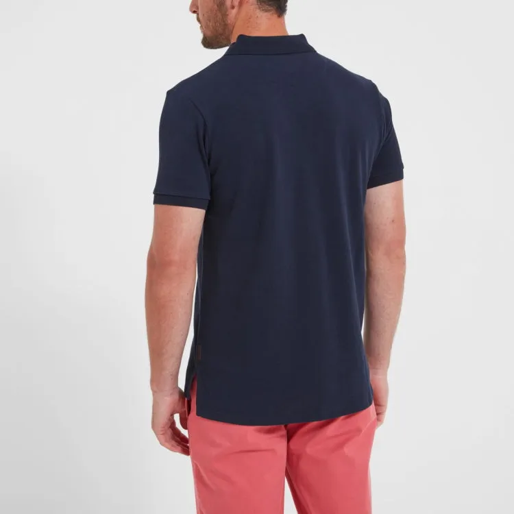 Schoffel St Ives Tailored Polo Shirt - Navy