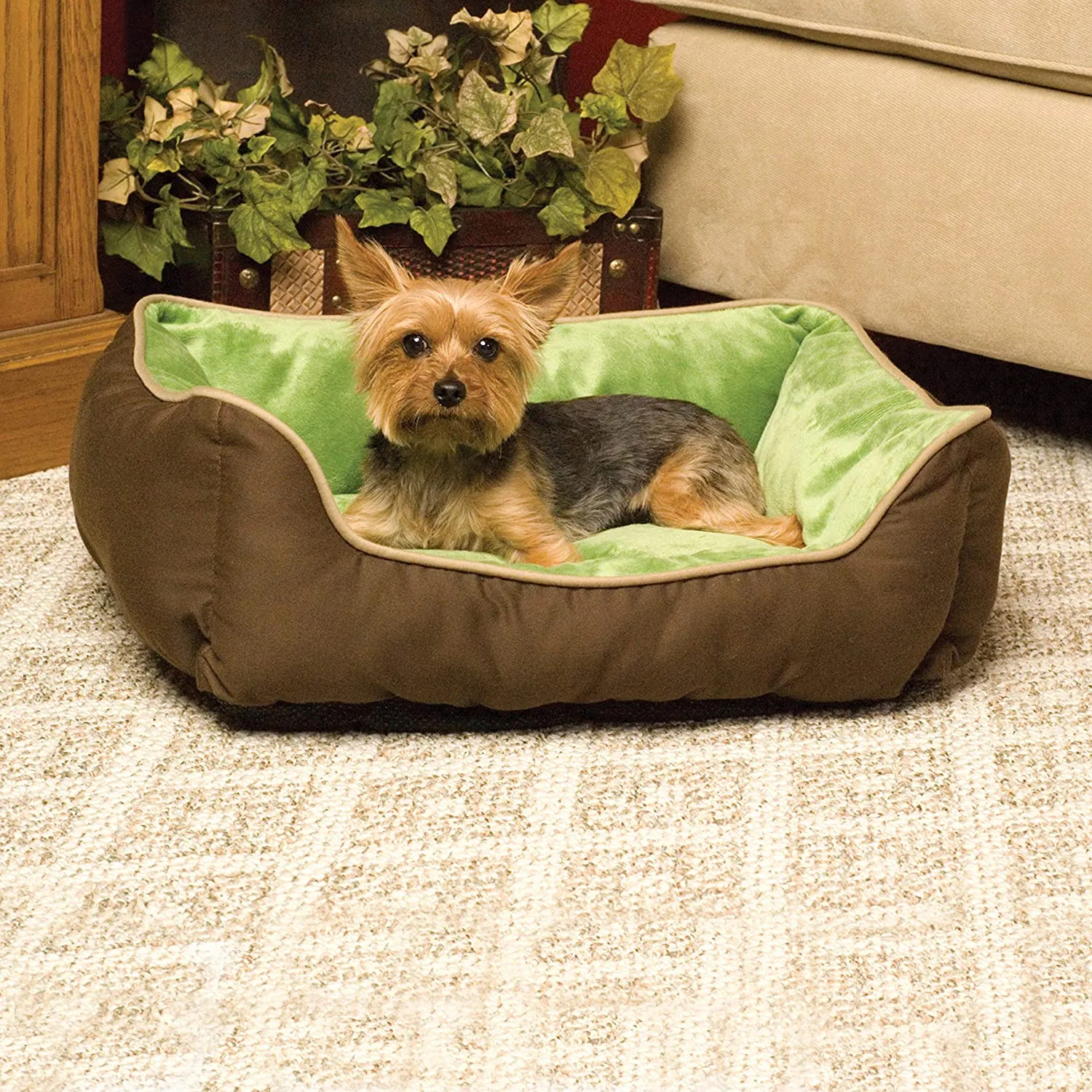 Self Warming Dog Bed - 16-Inch by 20-Inch - K&H Manufacturing Lounge Sleeper