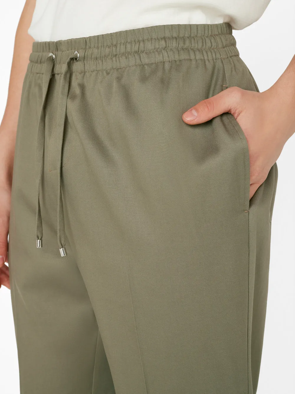 Soft Cotton Traveler Pant -- Desert Sage