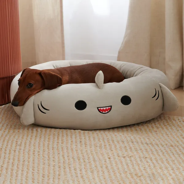 Squishmallows Pet Bed Gordon Shark 24 Inch Med